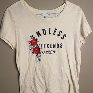 “Endless Weekends” Japanese Graphic tee